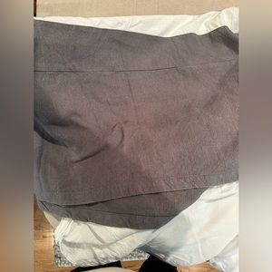 Pottery Barn heavy woven cotton bed skirt, King